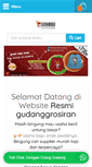 Mobile Screenshot of gudanggrosiran.com